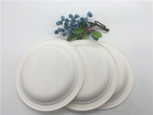 Disposable 6/ 7 /8.75/9 10 Inch Biodegradable Sugarcane Bagasse Plates