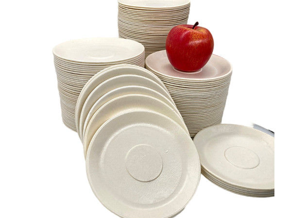 Biodegradable Round 8 Inch  18g Corn Starch Plates